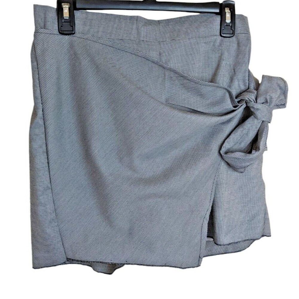 Free People Movement Skort Faux Wrap High Rise Elastic Back Small